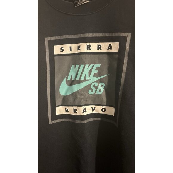 Nike SB Crewneck Sweatshirt Men’s Long Sleeve Crewneck Black Size Large - Picture 3 of 5